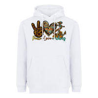 White peace love anchors Heavyweight Hoodie - RacoonDesign
