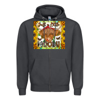 Smoke Just A Little Moody Zipper Hoodie - CowhideDigitalArt