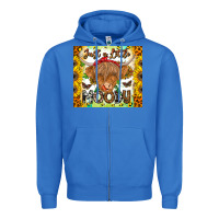 True Royal Just A Little Moody Zipper Hoodie - CowhideDigitalArt