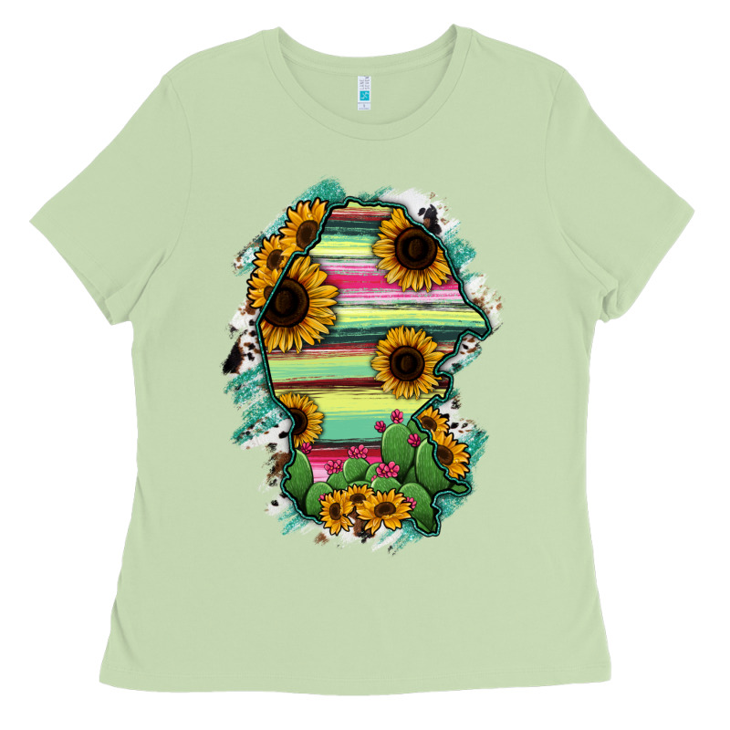 Coahuila State Of Mexico Map Ladies Tee by RanaPortraitStore | Teevron