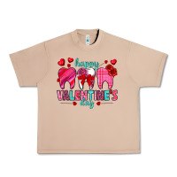 Burro Happy Valentine's Day with teeth Valentine's Day Urban Heavy Tee - HowdyJamesFarm