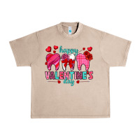 French Oak Happy Valentine's Day with teeth Valentine's Day Urban Heavy Tee - HowdyJamesFarm