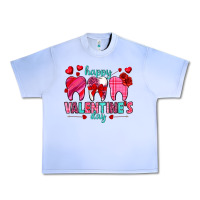 Grape Ice Happy Valentine's Day with teeth Valentine's Day Urban Heavy Tee - HowdyJamesFarm