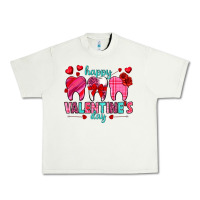 Pistachio Happy Valentine's Day with teeth Valentine's Day Urban Heavy Tee - HowdyJamesFarm