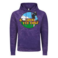 Cloud Purple golden tee golf Vintage Hoodie - lanVoArt