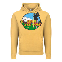 Vintage Mustard golden tee golf Vintage Hoodie - lanVoArt
