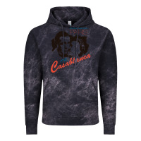 Cloud Black casablanca Vintage Hoodie - lanVoArt