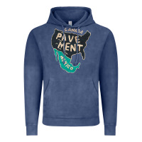 Vintage Denim pavement Vintage Hoodie - lanVoArt