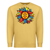 Antique Gold autism sunflower Premium Sweatshirt - RacoonDesign