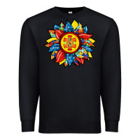 Black autism sunflower Premium Sweatshirt - RacoonDesign
