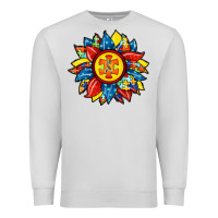 Dove Grey autism sunflower Premium Sweatshirt - RacoonDesign