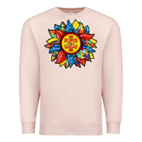 Pale Pink autism sunflower Premium Sweatshirt - RacoonDesign