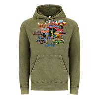 Vintage Olive cedar point roller coaster  designer Vintage Hoodie - lanVoArt