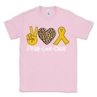 Bubblegum Pink Peace Love Cure Classic Tee - Bettercallsaul