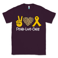 Plum Peace Love Cure Classic Tee - Bettercallsaul