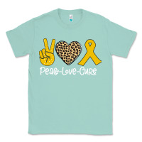 Seafoam Peace Love Cure Classic Tee - Bettercallsaul