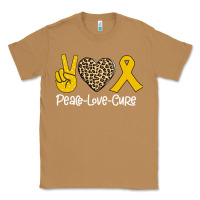 Toasted Coconut Peace Love Cure Classic Tee - Bettercallsaul
