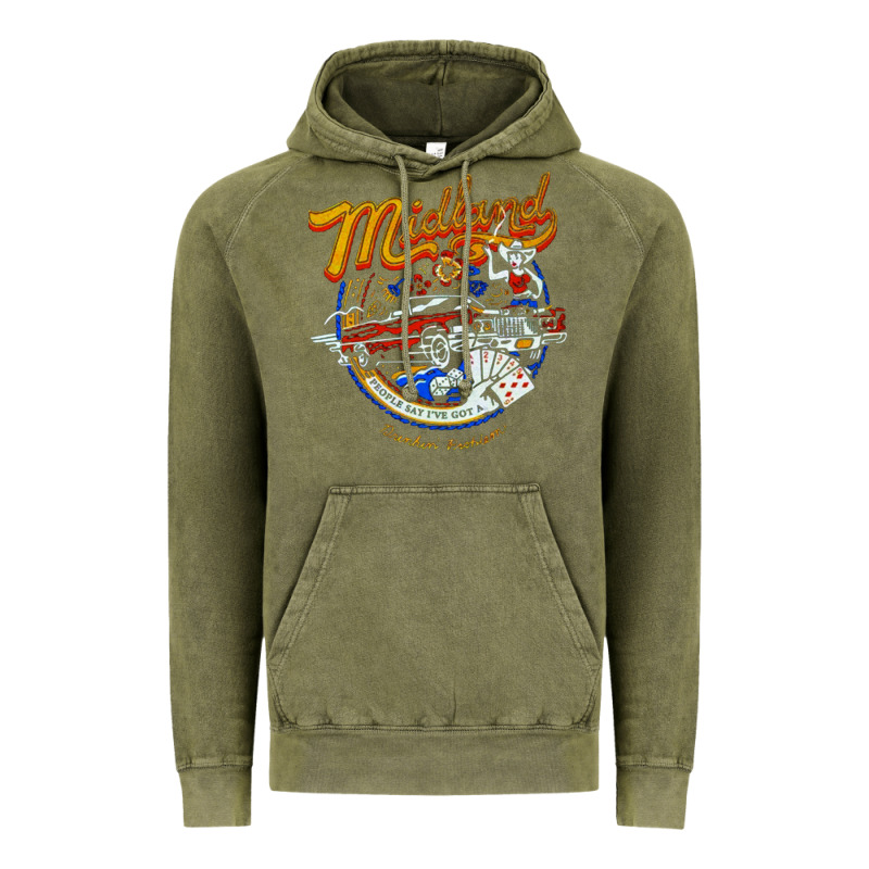 Midland Drinking Problem Vintage Hoodie by lanVoArt | Teevron