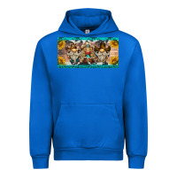 Cobalt western gnome license plate Urban Hoodie - BarkalooDesign