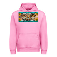Fuchsia Pink western gnome license plate Urban Hoodie - BarkalooDesign