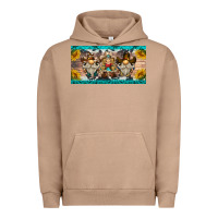 Pigment Burro western gnome license plate Urban Hoodie - BarkalooDesign