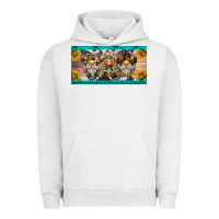 Pigment Lunar Rock western gnome license plate Urban Hoodie - BarkalooDesign