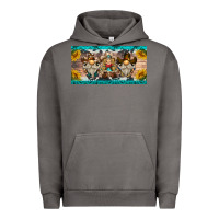 Pigment Tornado western gnome license plate Urban Hoodie - BarkalooDesign