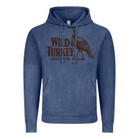 Vintage Denim wild turkey bourbon Vintage Hoodie - lanVoArt