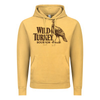 Vintage Mustard wild turkey bourbon Vintage Hoodie - lanVoArt
