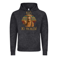 Vintage Black alf alien no problem vintage Vintage Hoodie - lanVoArt