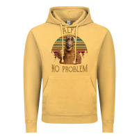 Vintage Mustard alf alien no problem vintage Vintage Hoodie - lanVoArt