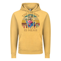 Vintage Mustard the sheriff is near blazing art saddles do it vintage gift for fans Vintage Hoodie - lanVoArt