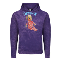 Cloud Purple drowsy doll Vintage Hoodie - lanVoArt