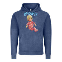 Vintage Denim drowsy doll Vintage Hoodie - lanVoArt