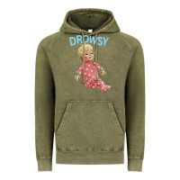 Vintage Olive drowsy doll Vintage Hoodie - lanVoArt