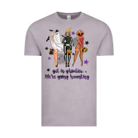 Vintage Zinc Get in ghoulies were going haunting Vintage Tee - NancyCooperArtShop