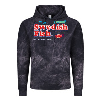 Cloud Black swedish fish Vintage Hoodie - lanVoArt