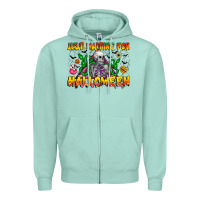 Seafoam Just Mating For halloween Zipper Hoodie - CowhideDigitalArt