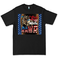 Black Western Red White Rawr Dinosaur Premium Tee - LillyAllenDesigns