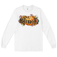 White blessed Long Sleeve Tee - CowGirlArtShop