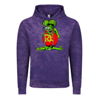 Cloud Purple ratfink Vintage Hoodie - lanVoArt