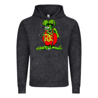 Vintage Black ratfink Vintage Hoodie - lanVoArt