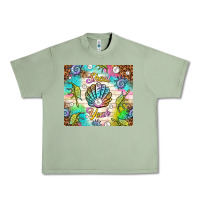 Oil Green Shell yeah Urban Heavy Tee - TumblerDesignByShophia