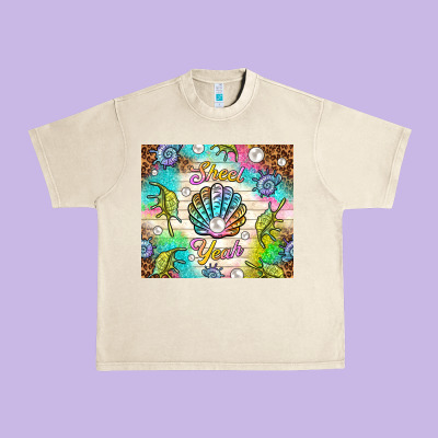 Shell Yeah Urban Heavy Tee Designed By Tumblerdesignbyshophia