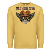 Antique Gold bad moms club Premium Sweatshirt - RacoonDesign