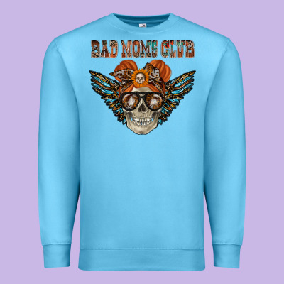 Bad Moms Club Premium Sweatshirt Designed By Racoondesign