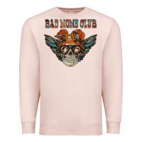 Pale Pink bad moms club Premium Sweatshirt - RacoonDesign