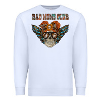 White bad moms club Premium Sweatshirt - RacoonDesign
