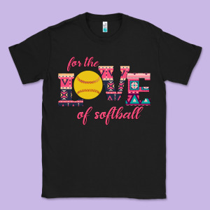 For The Love Of Softball Classic Tee Designed By Bettercallsaul