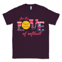 Plum For The Love Of Softball Classic Tee - Bettercallsaul